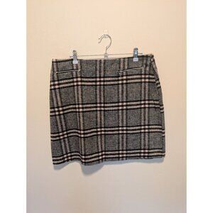 Plaid Mini Skirt By Peacocks Size 14 Preppy Academia
